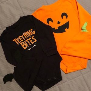 Carter’s Halloween Onesies & Hats 18 Mo